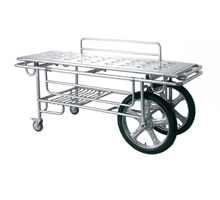 HZ-T1型不銹鋼擔(dān)架車(兩大輪、兩小輪)